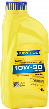Моторное масло RAVENOL Formel Standard SAE 10W-30 ( 1л) new, 1113110-001-01-999