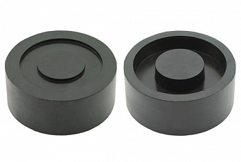 Опора резиновая на домкрат подкатной (d=94/77/44мм, h=38мм, универсальная), АТ43284 Опора резиновая на домкрат подкатной (d=94/77/44мм, h=38мм, универсальная), АТ43284