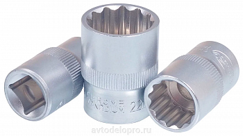 головка торцевая *22 (1/2", 12РТ) АвтоDело, 39792 головка торцевая *22 (1/2", 12РТ) АвтоDело, 39792